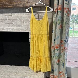 Yellow Midi Dress